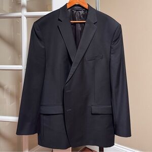 Lauren Ralph Lauren Elegant 100% Wool Black Blazer